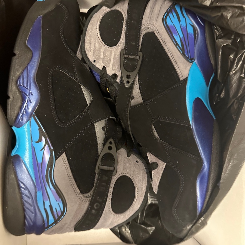 SOLD - Nike Black and Gray Sneakers with Blue Highlights NEW NEVER WORN - SOLD